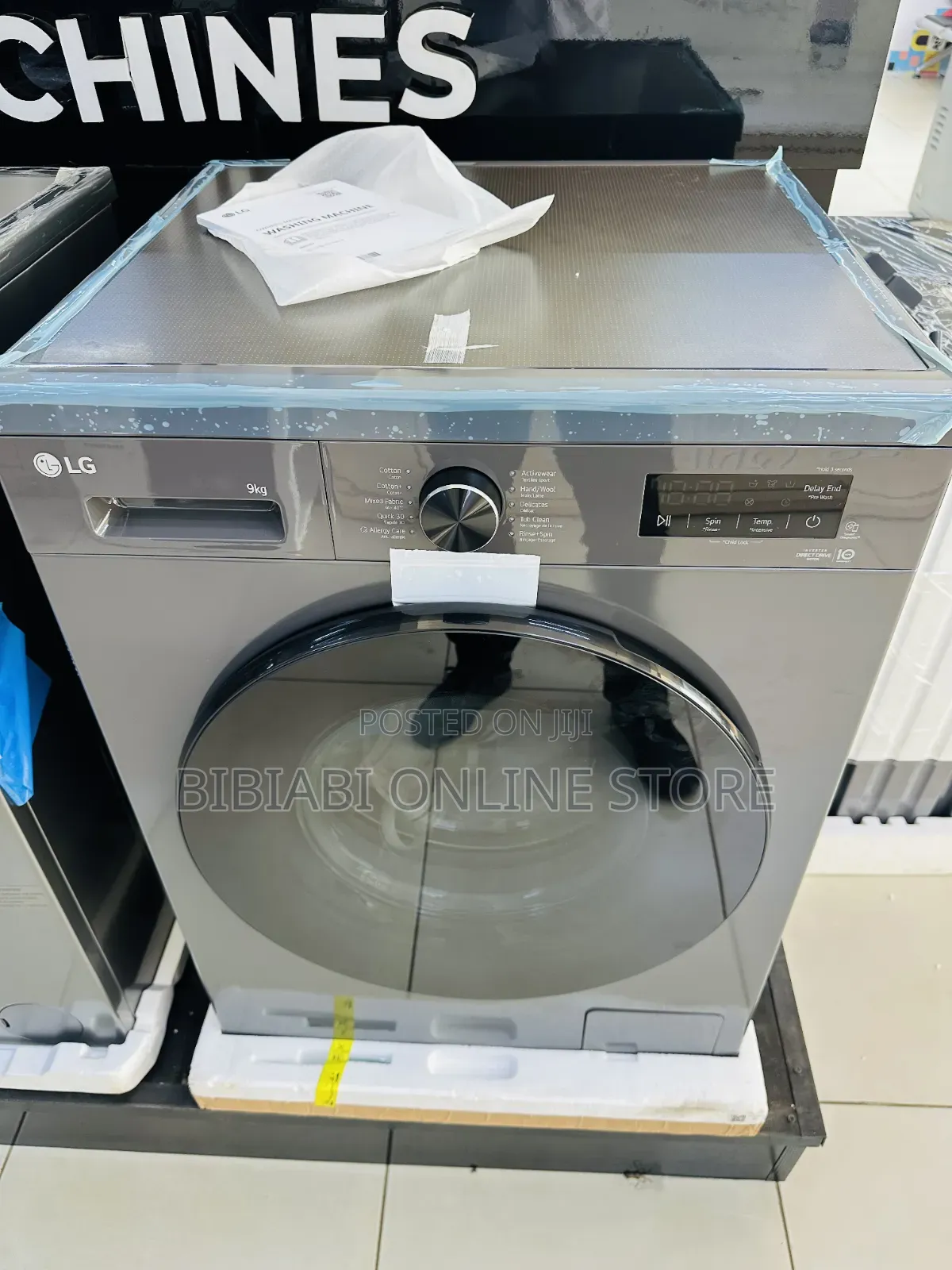 LG 9kg Front Load Washing Machine