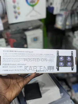 Notebook Folding Cooling Pad With Fan