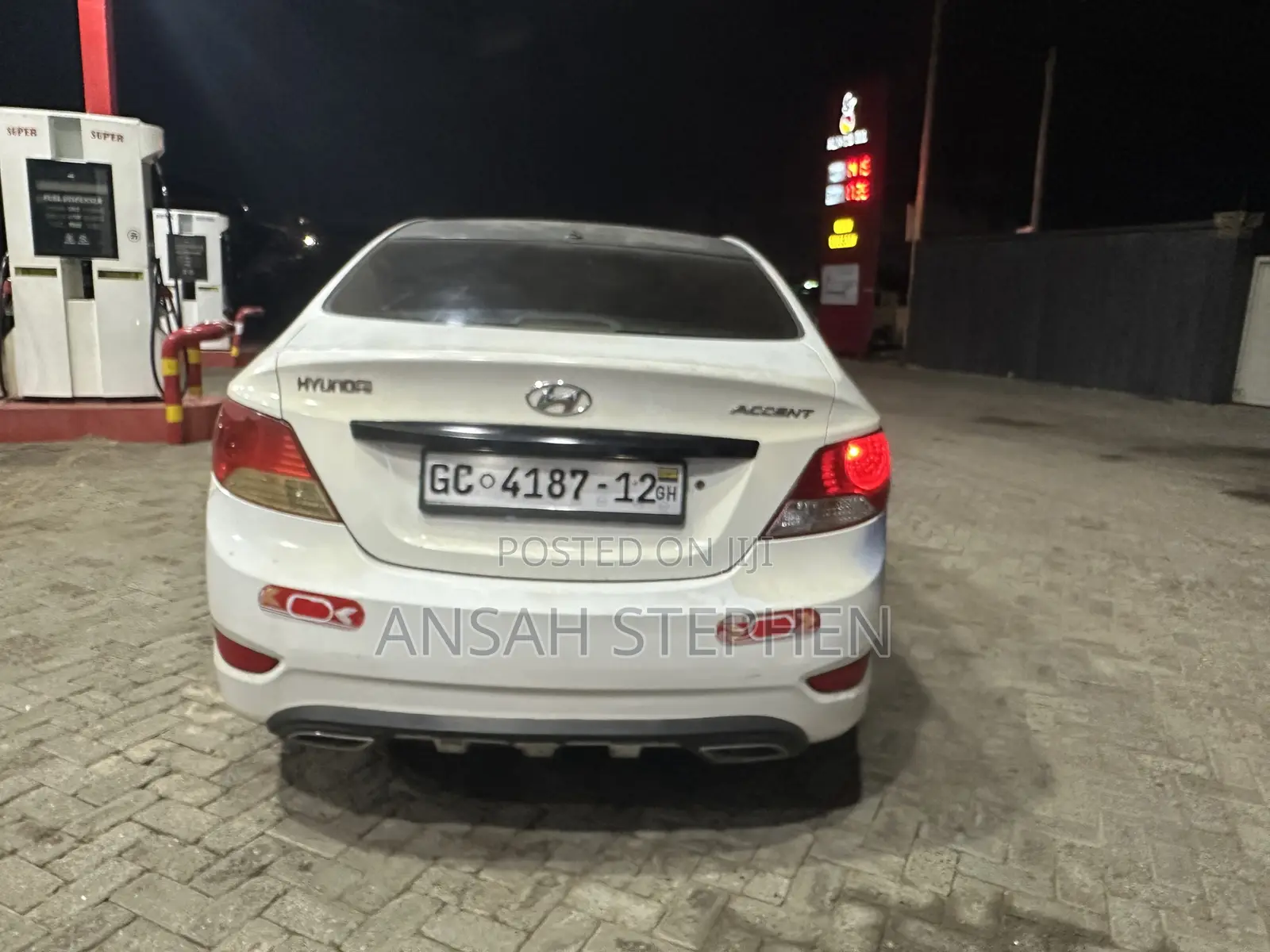 Hyundai Accent 2012 White
