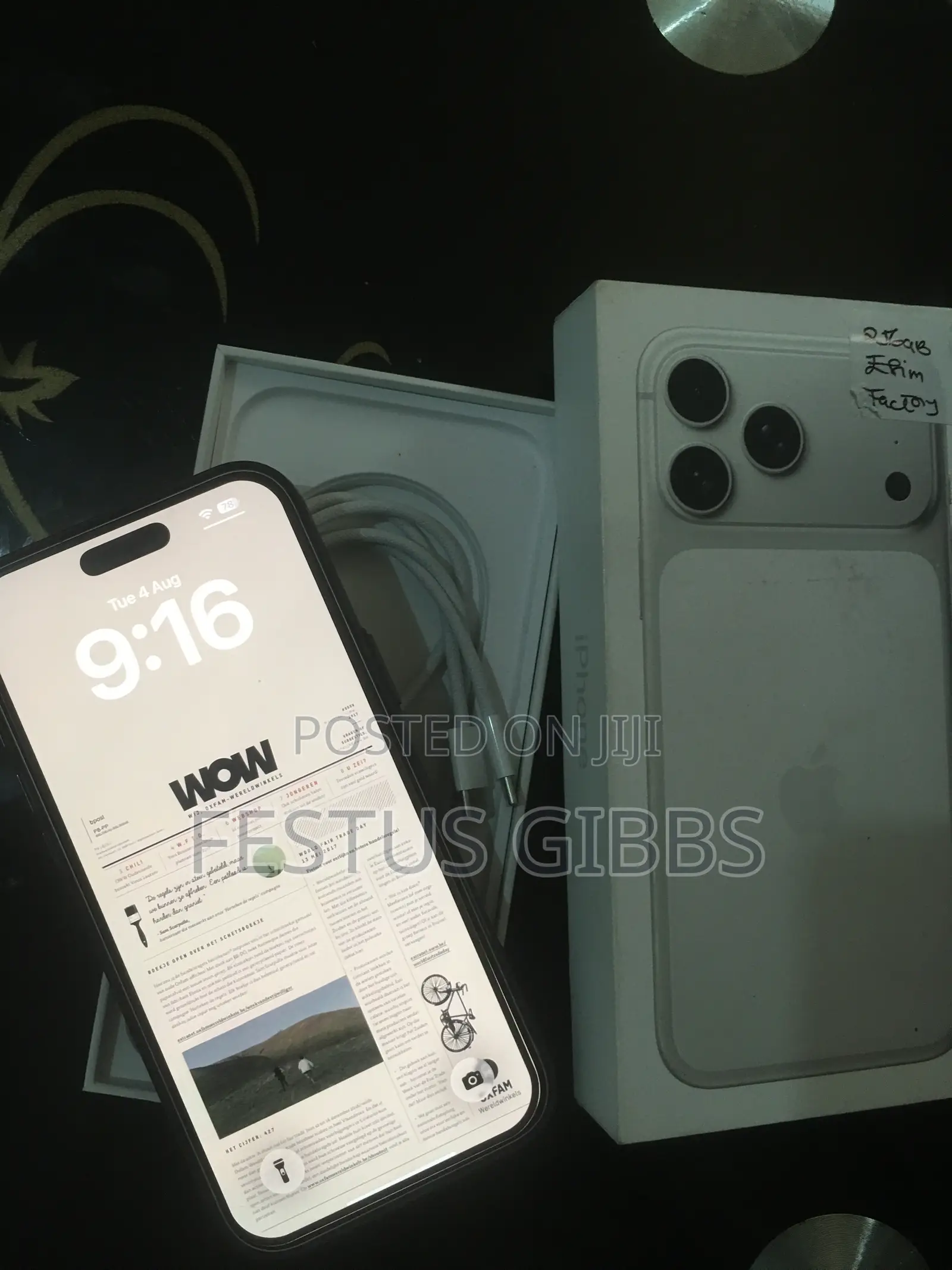 New Apple iPhone 17 Pro Max 256 GB Silver