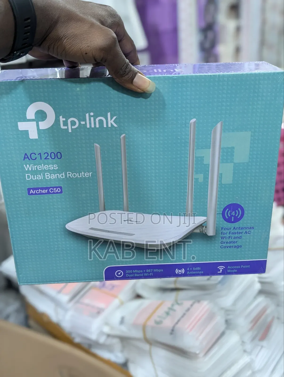 TP-Link Archer C50 AC1200 Wireless Dual Band Router