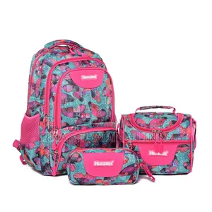 3 Set School Bag With Lunch Bag