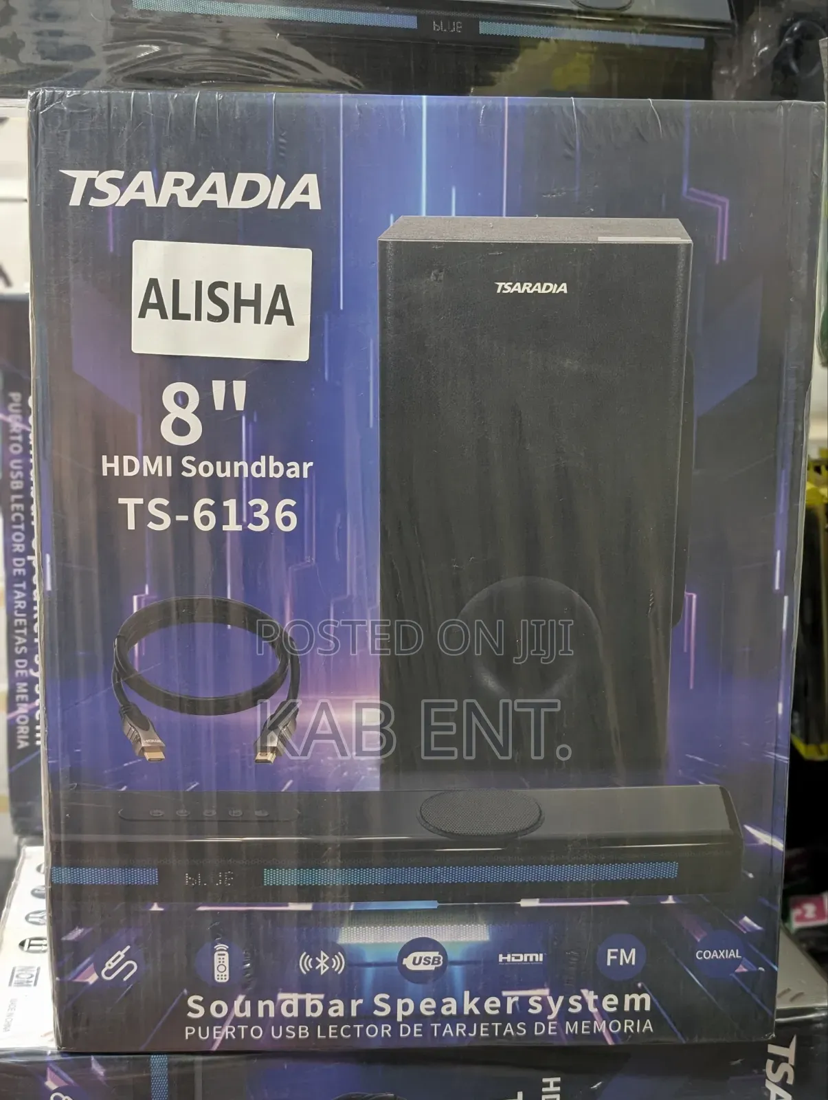 Tsaradia Alisha Ts-6136 8" Hdmi Soundbar