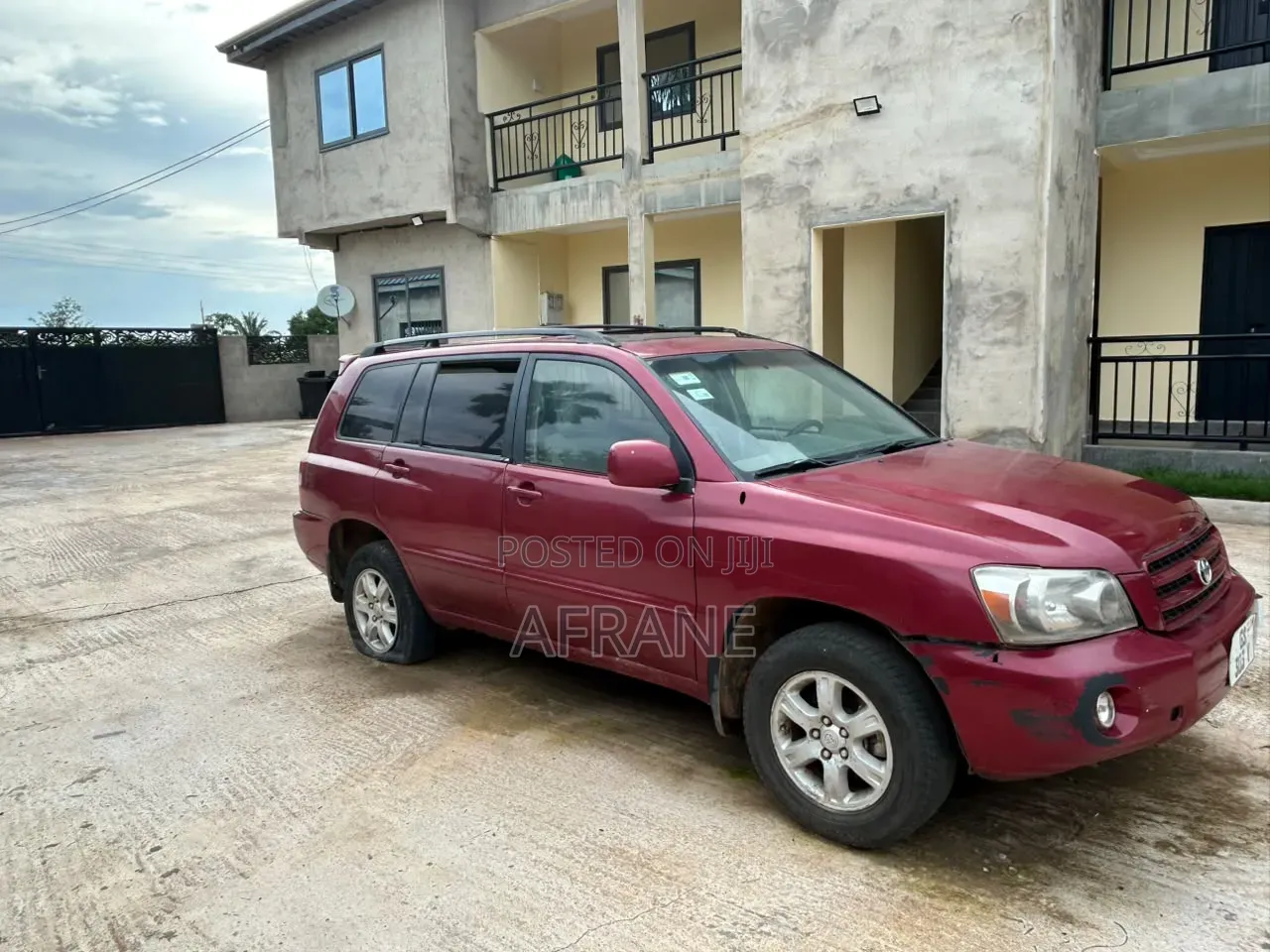 Toyota Highlander 2006 Red