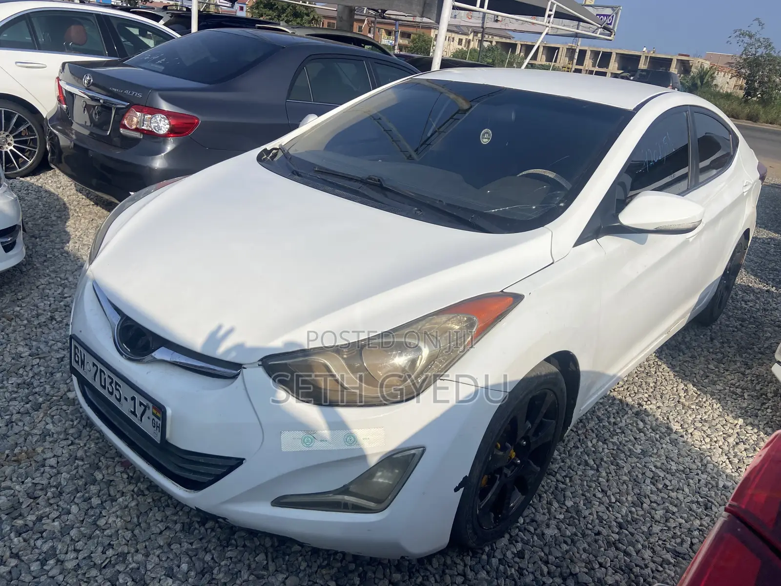 Hyundai Elantra 2013 White
