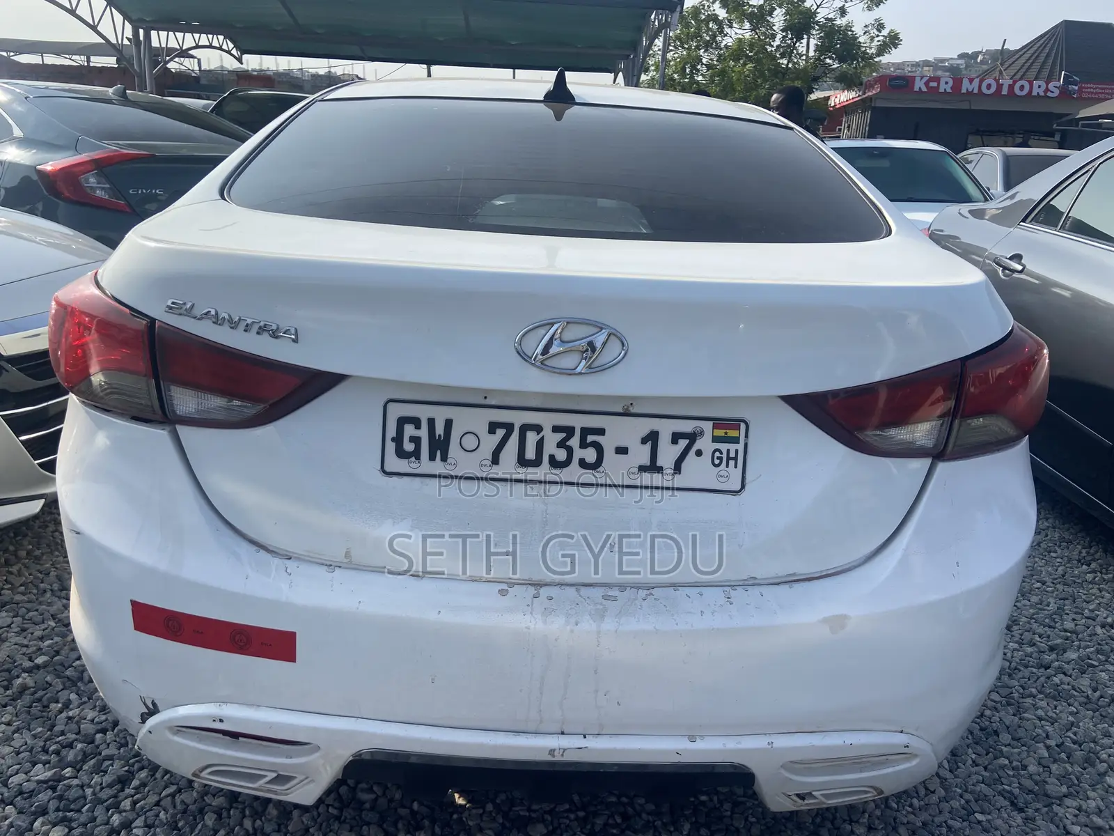 Hyundai Elantra 2013 White
