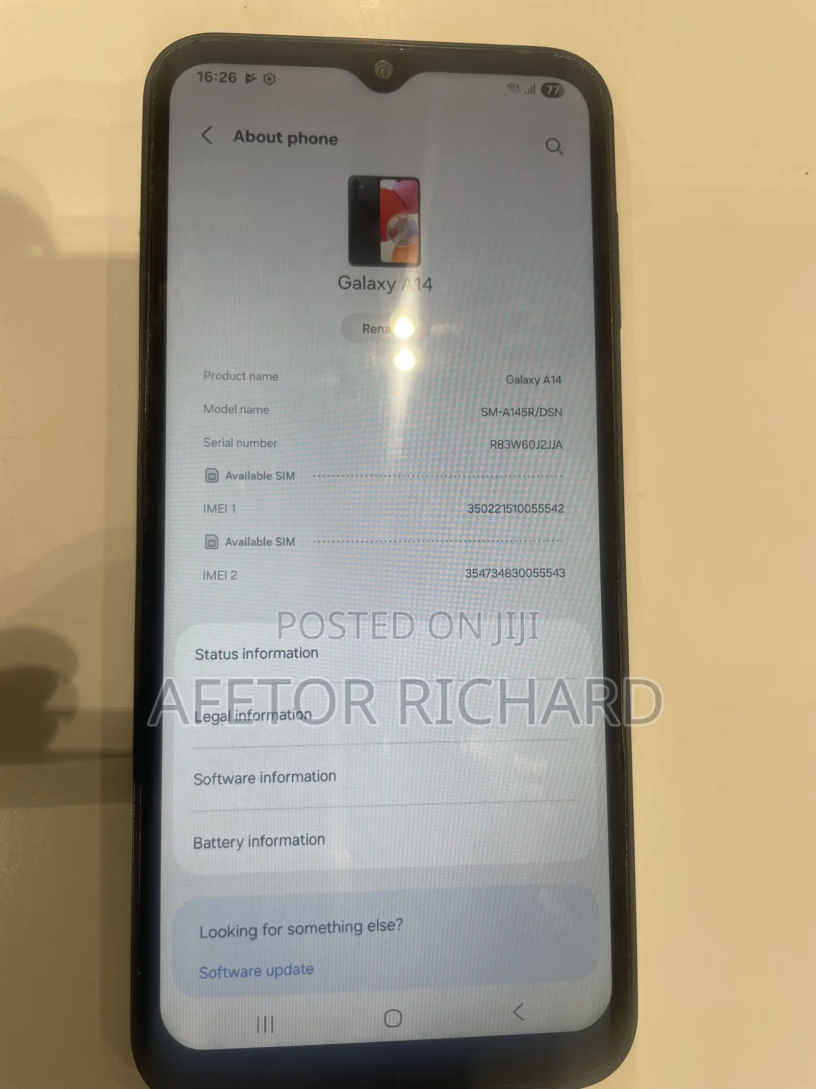 Samsung Galaxy A14 128 GB Black