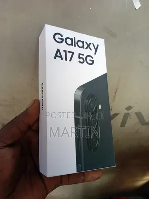 New Samsung Galaxy A17 5G 256 GB Black