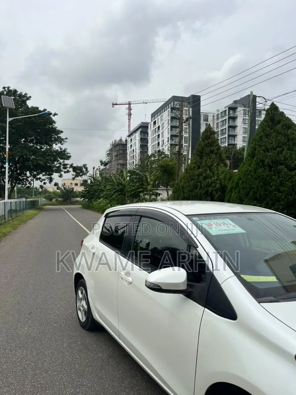 Toyota Vitz 1.3 FWD 5dr 2013 White