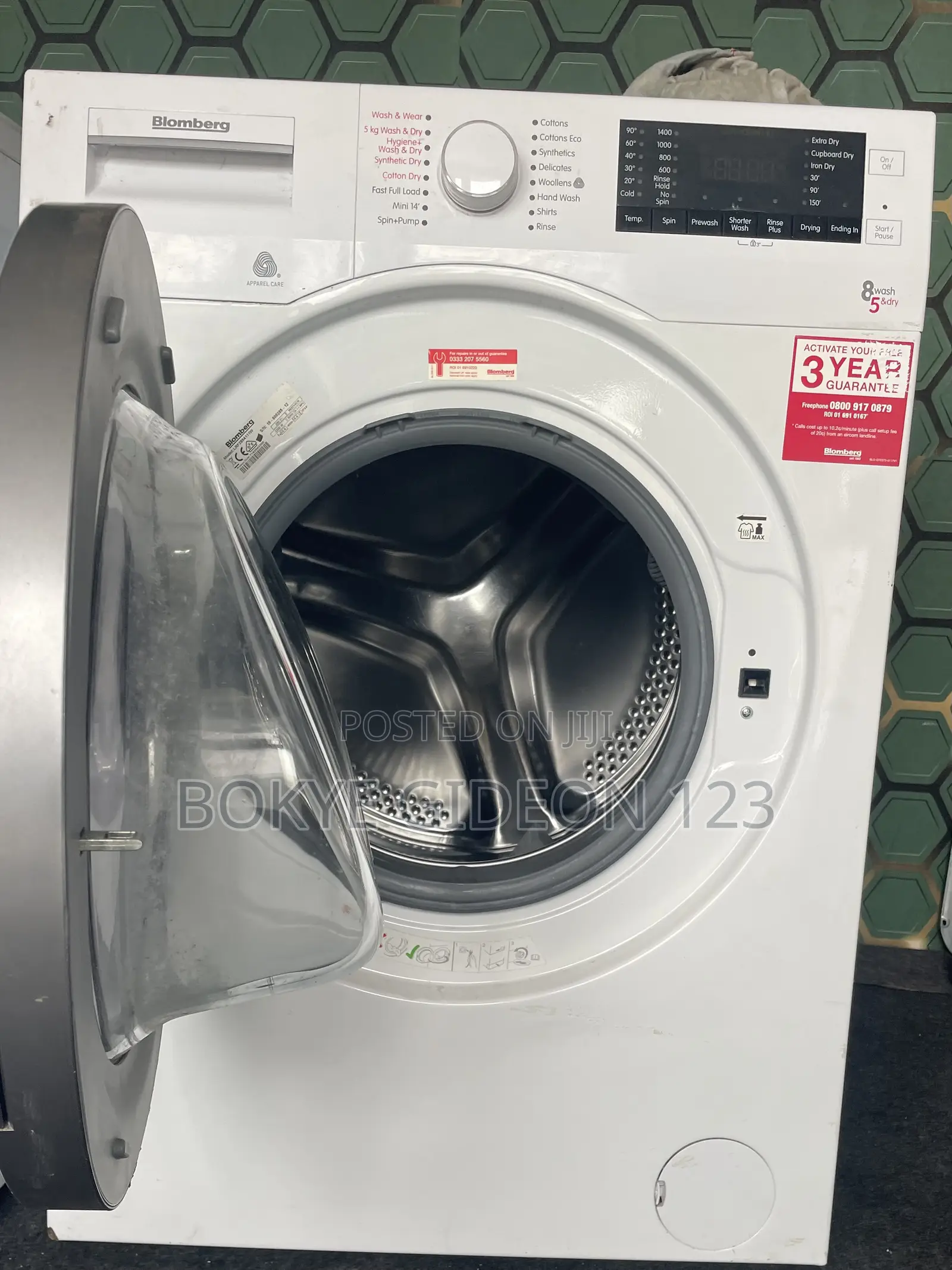 Beko Wash and Dry Uk  Standard