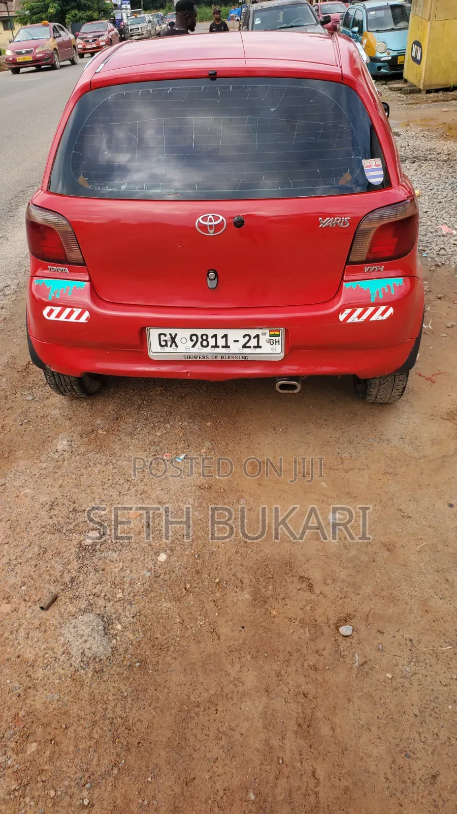 Toyota Yaris 2010 Red