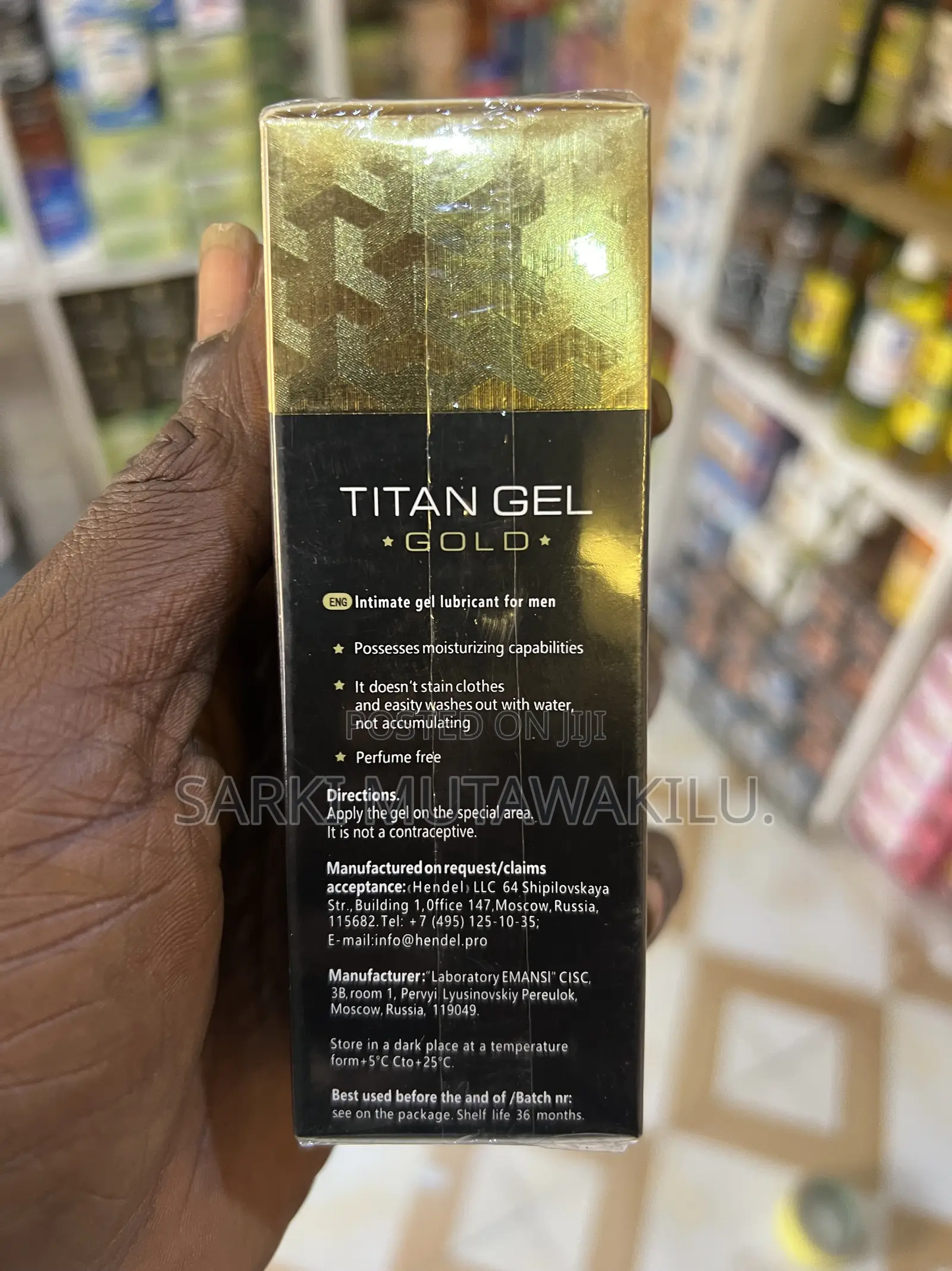 Titan Gel Gold