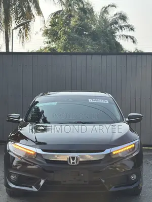 Honda Civic Touring 4dr Sedan (1.5L 4cyl) 2017 Black