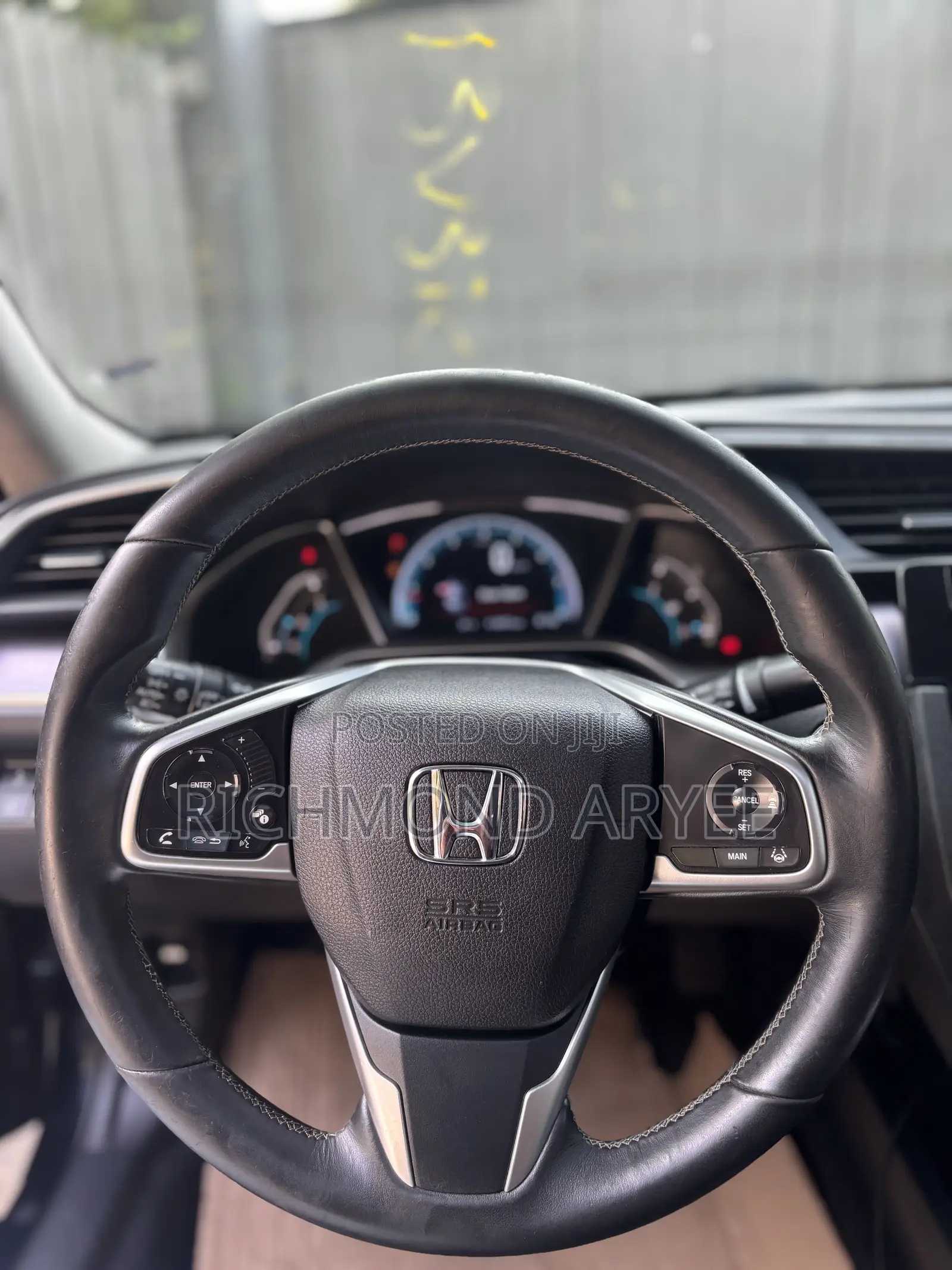 Honda Civic Touring 4dr Sedan (1.5L 4cyl) 2017 Black