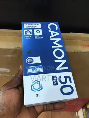 New Tecno Camon 50 Pro 256 GB Black