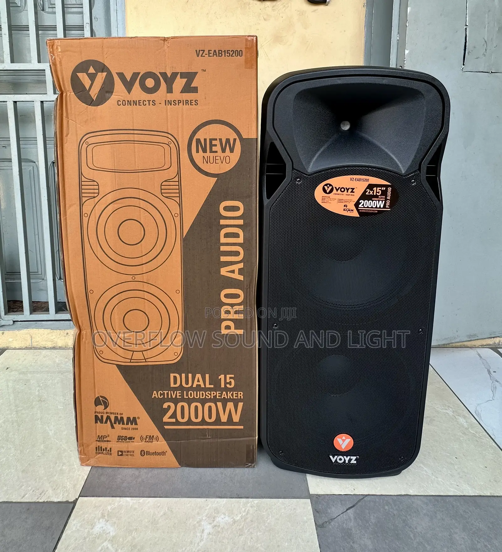 Voyz VZ-EAB15200 Active Loudspeaker