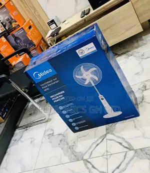 Kindly Good Midea 18′′ Rechargeable Stand Fan (Model FS45-23MRD)
