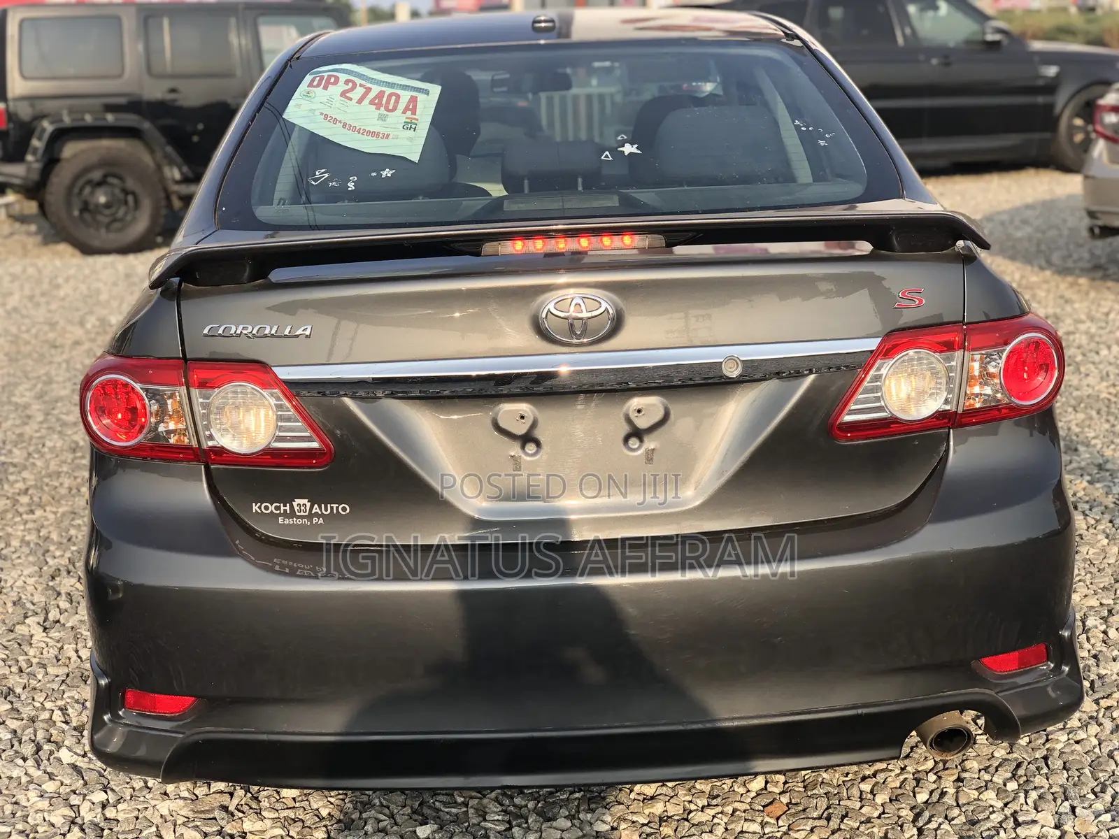 Toyota Corolla S 4dr Sedan (1.8L 4cyl 4A) 2013 Gray
