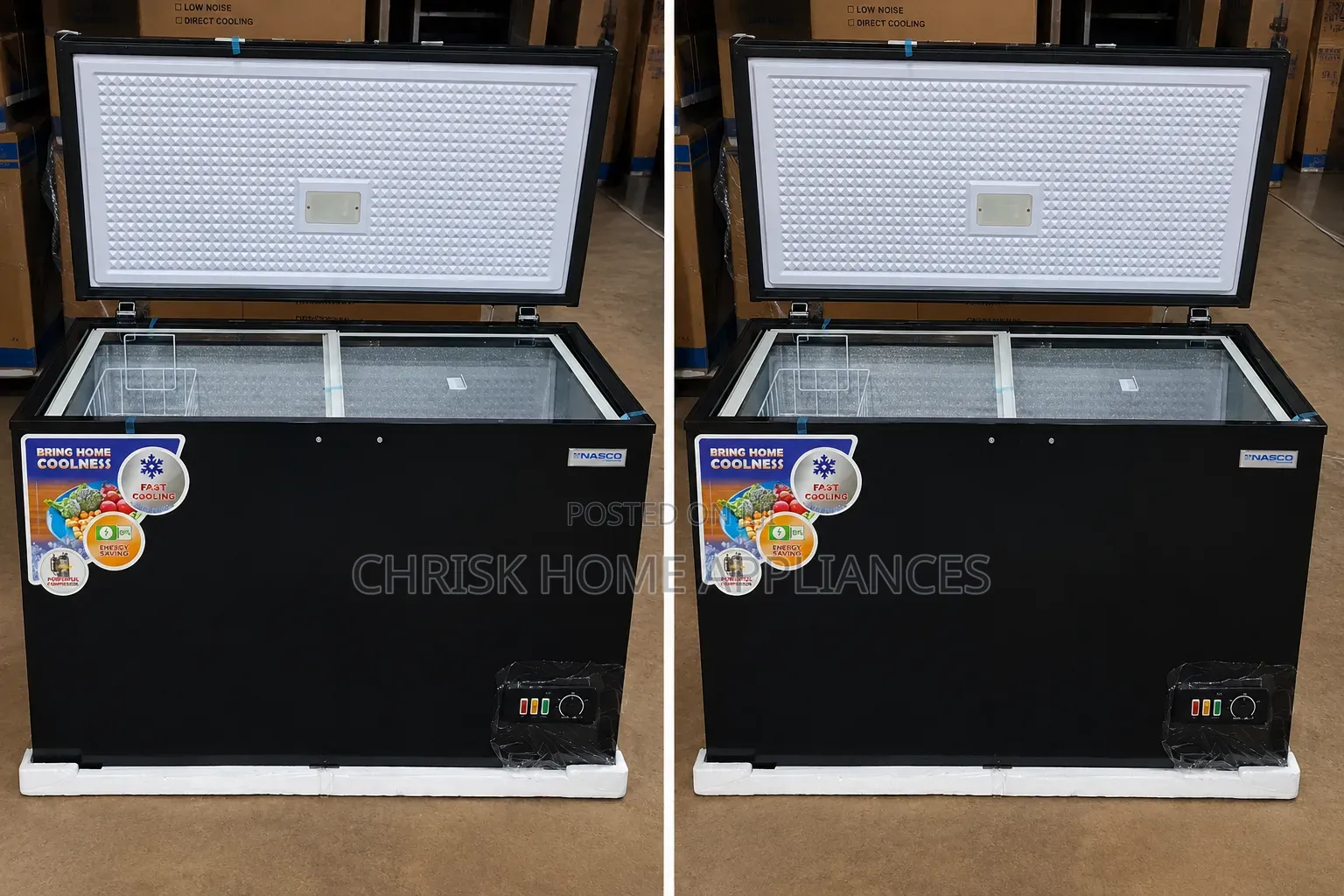 NASCO Chest Freezer – 400L (475FL)