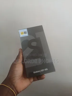 New Samsung Galaxy S21+ 5G 256 GB Black