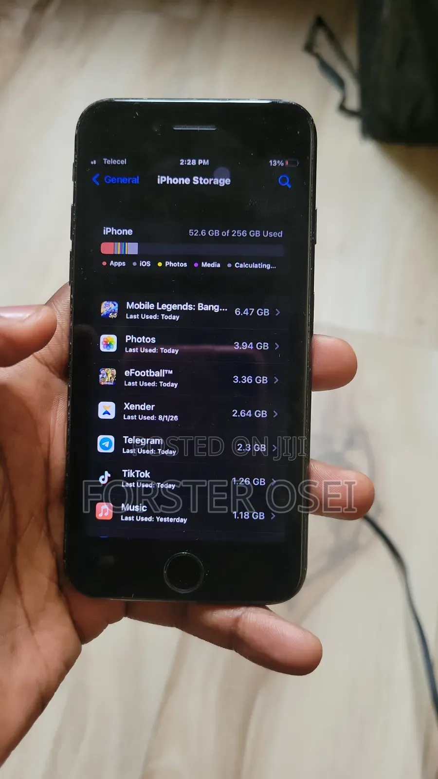 Apple iPhone 7 256 GB Black