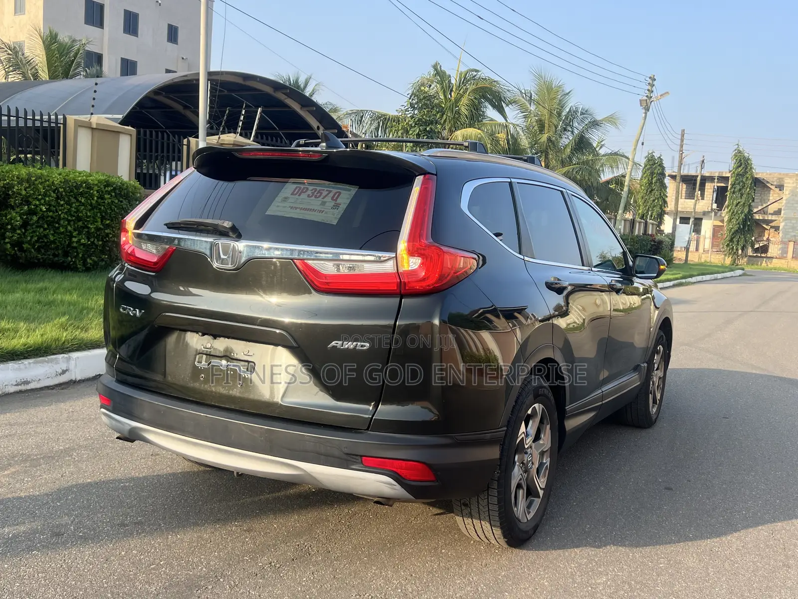 Honda CR-V EX 4dr SUV AWD (1.5L 4cyl CVT) 2017 Black