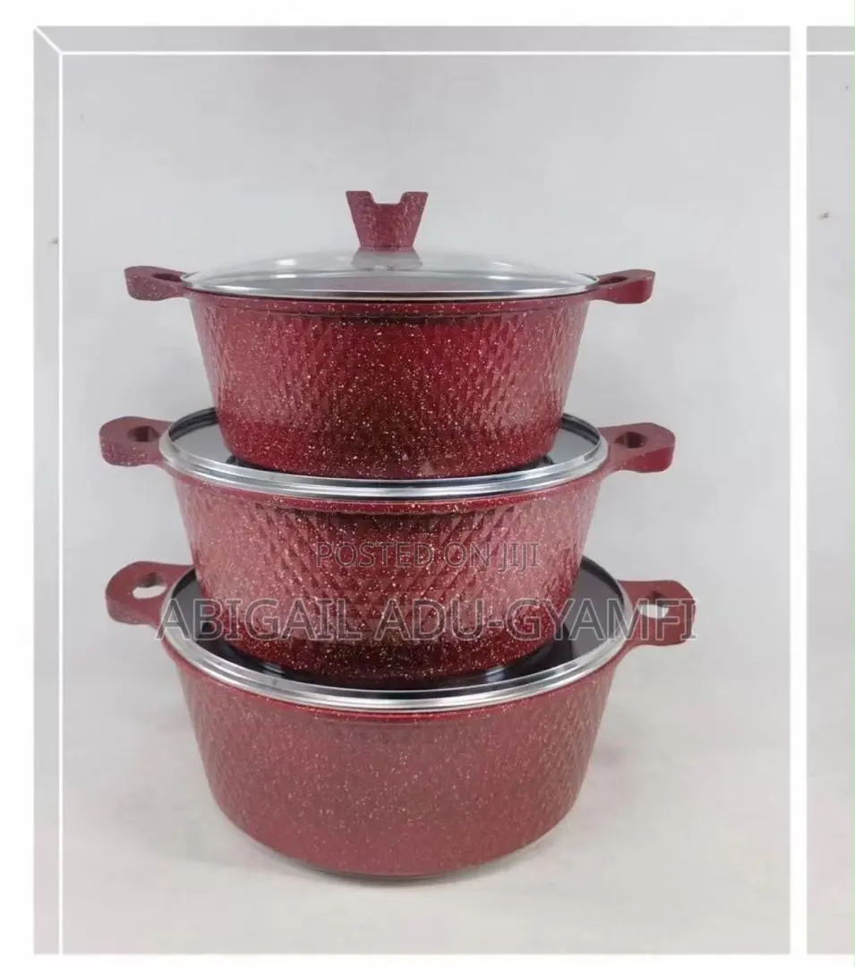 Nonstick Cookware 3 Sets
