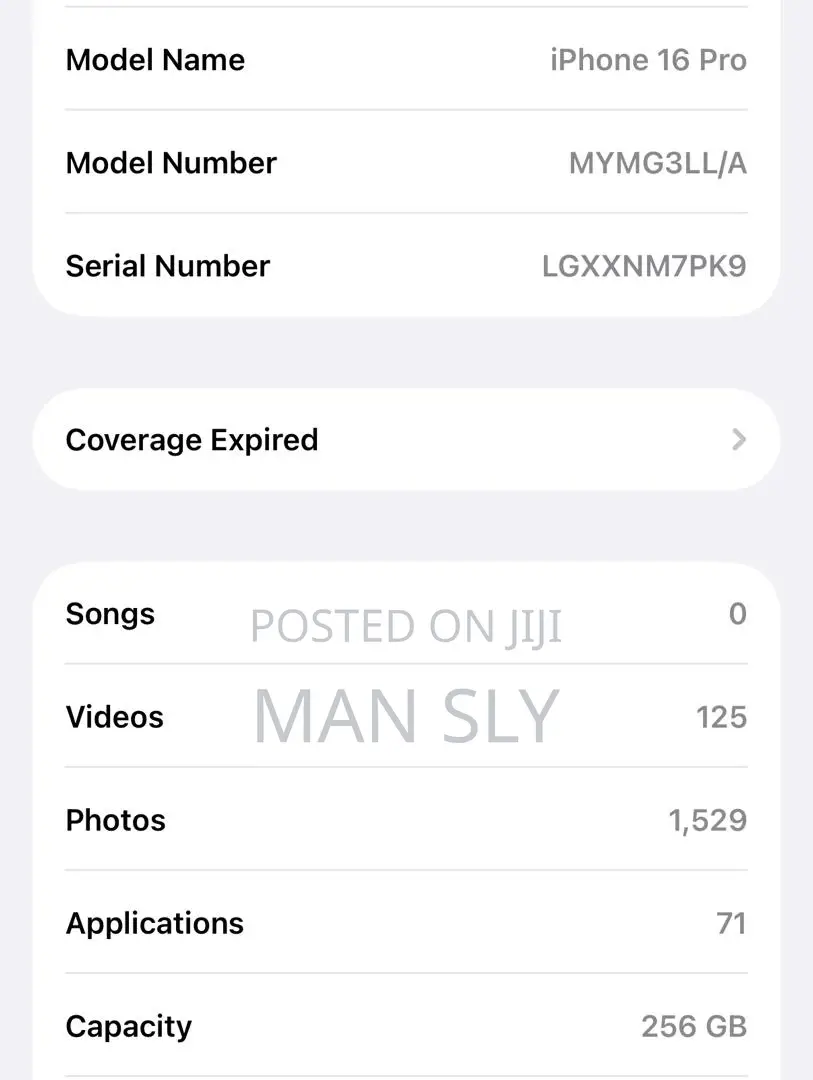 Apple iPhone 16 Pro 256 GB Black