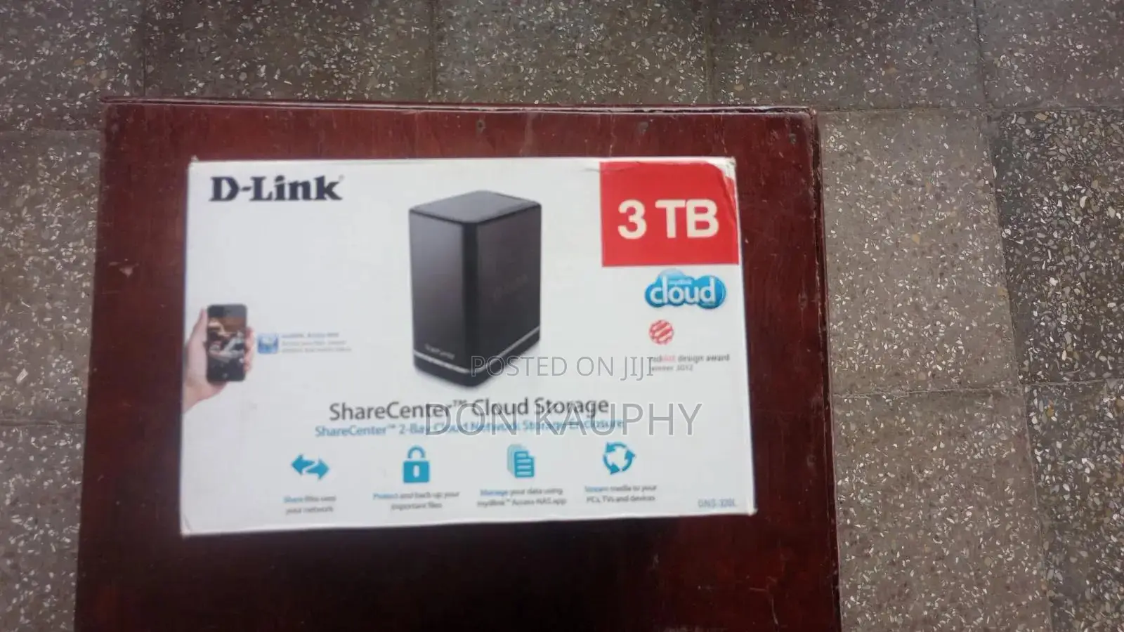 D Link Share Center 2-Bay Cloud Network Storage Enclosure