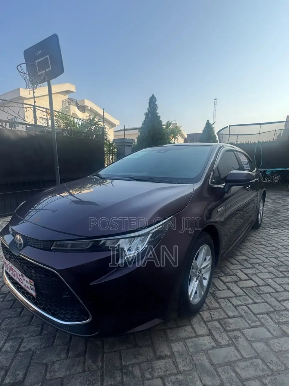 Toyota Corolla 2020 Burgundy