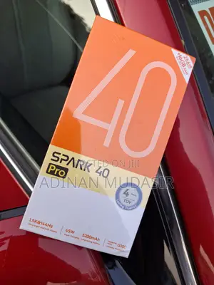 New Tecno Spark 40 Pro 256 GB Black