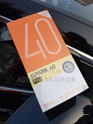 New Tecno Spark 40 Pro 256 GB Black