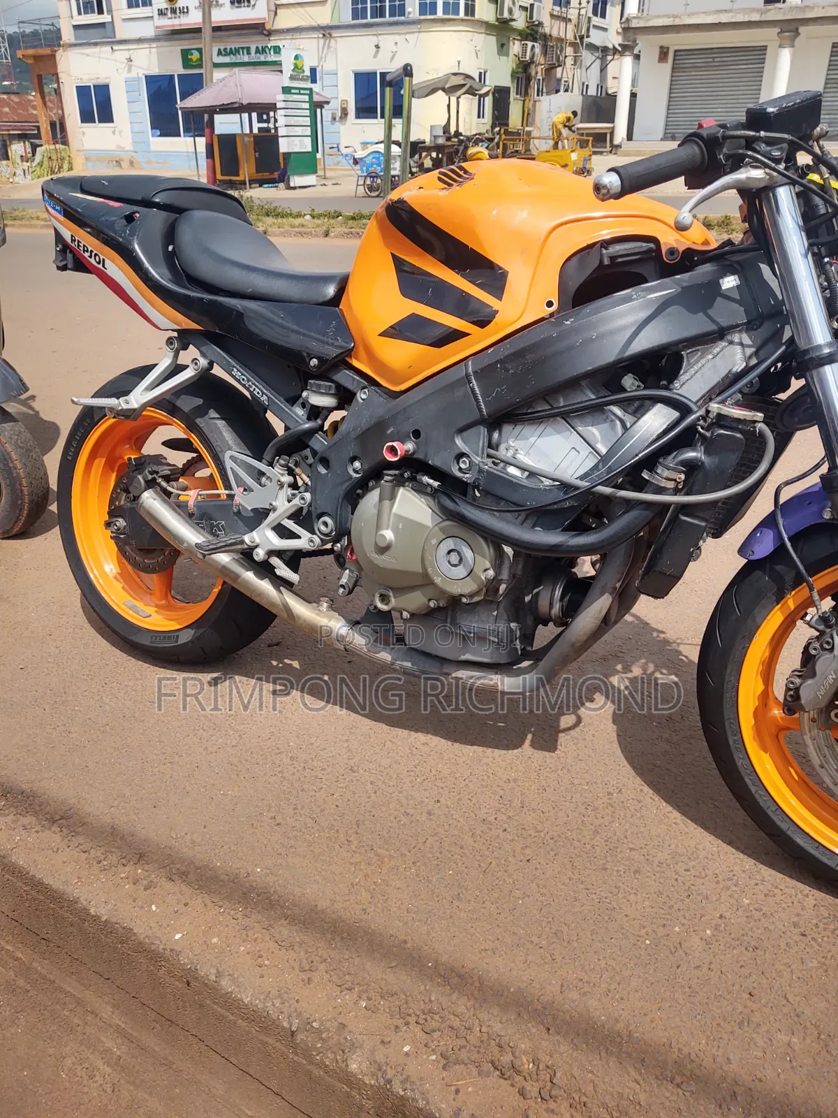 Honda CBR 2003 Orange