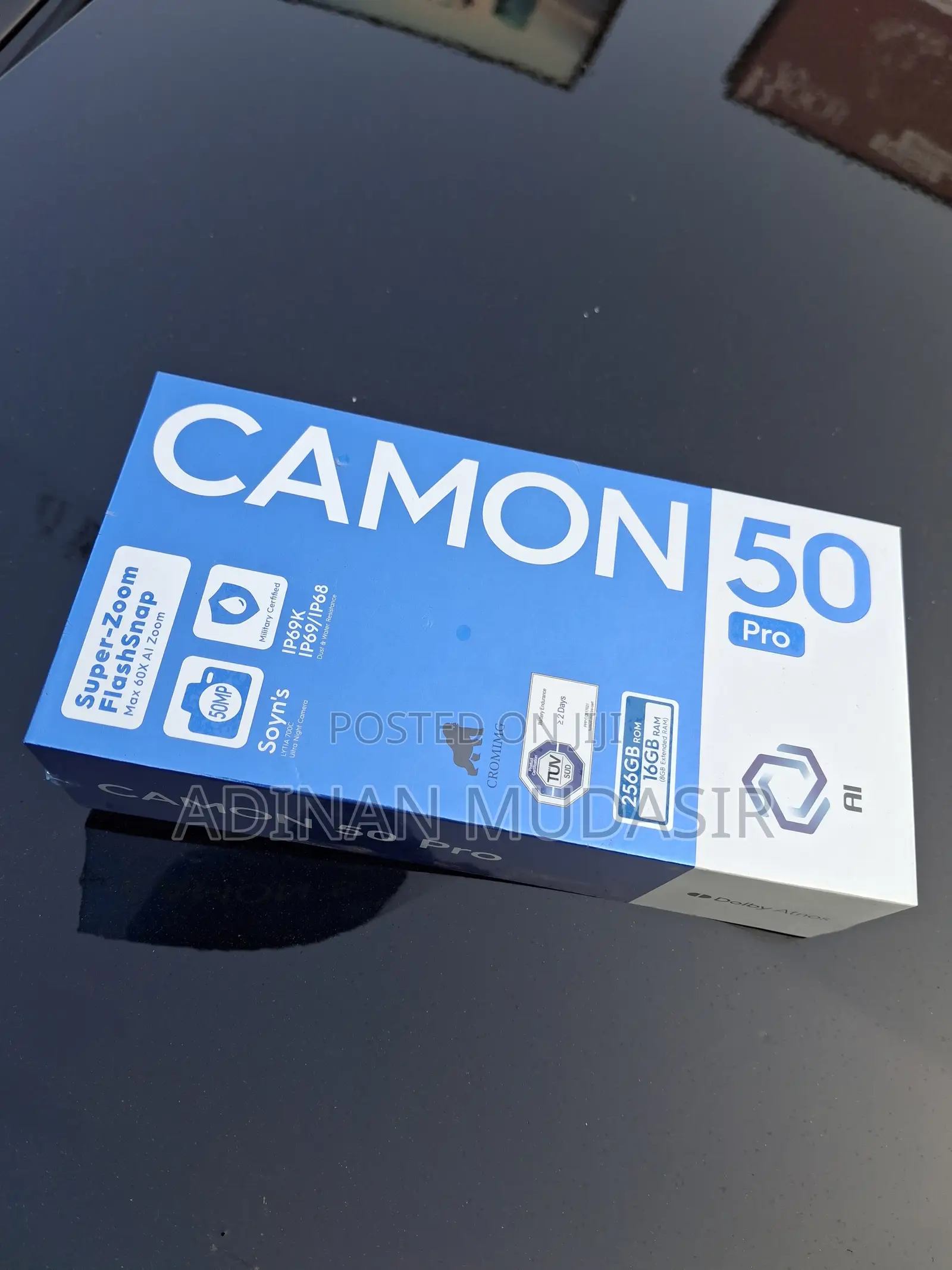 New Tecno Camon 50 Pro 256 GB Orange