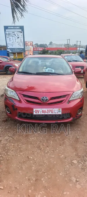 Toyota Corolla 2011 Red