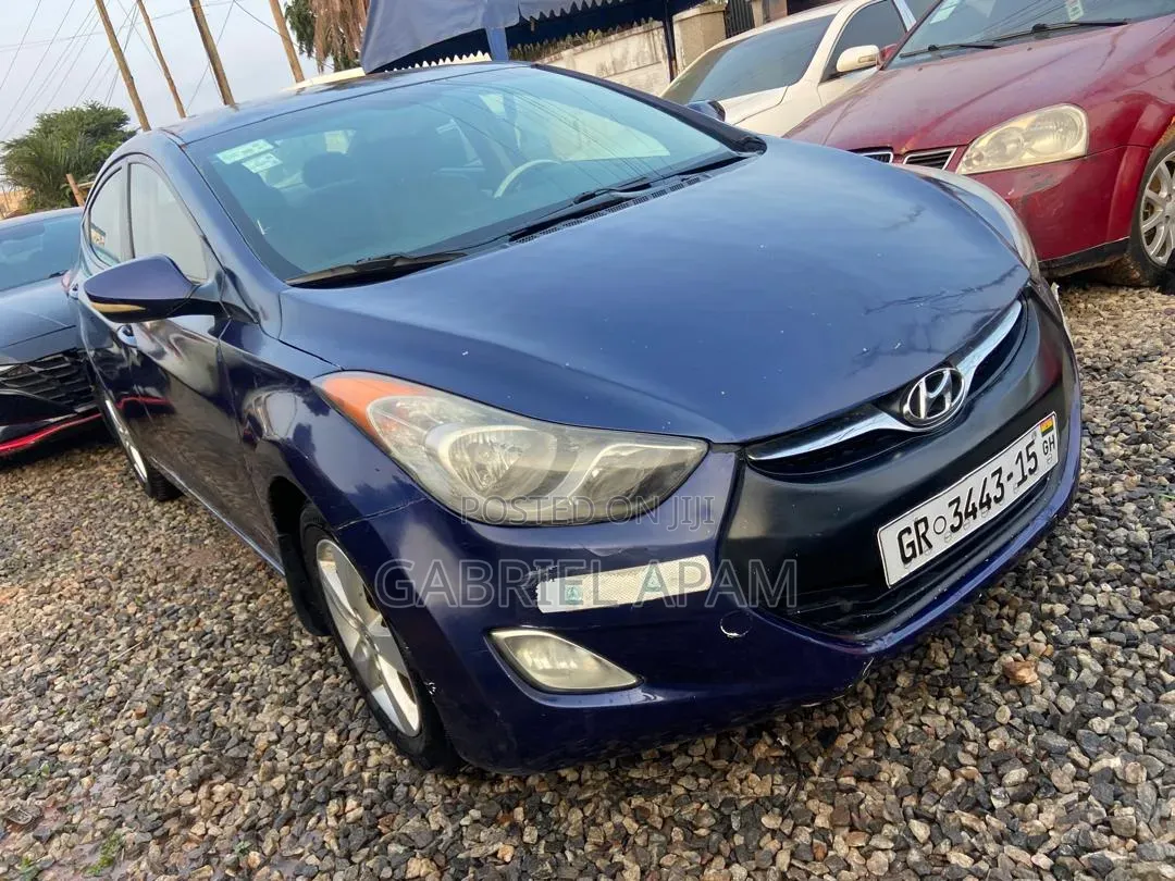 Hyundai Elantra 2013 Blue