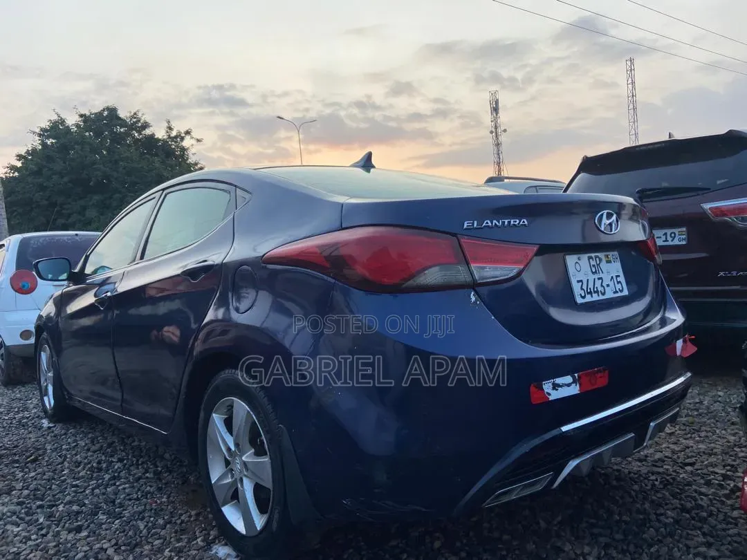 Hyundai Elantra 2013 Blue
