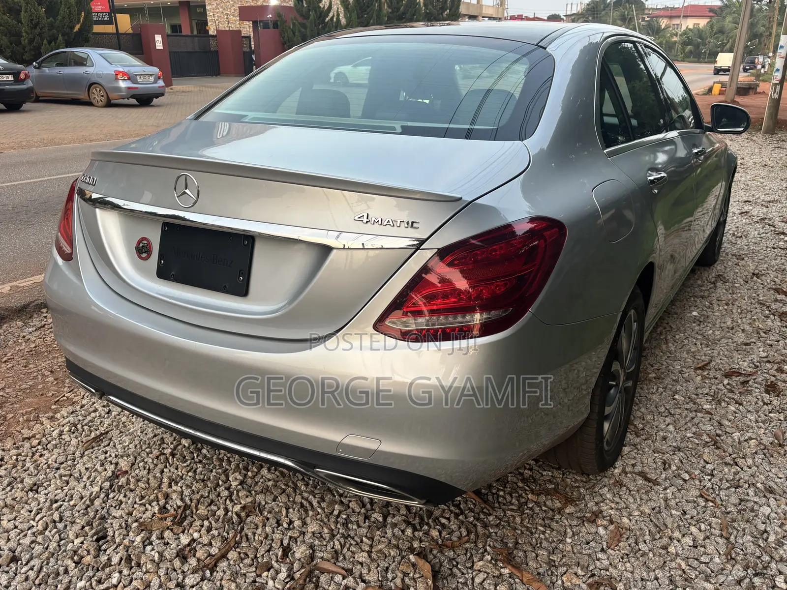 Mercedes-Benz C300 Sport 4Matic Sedan AWD (2.0L 4cyl 7A) 2017 Silver