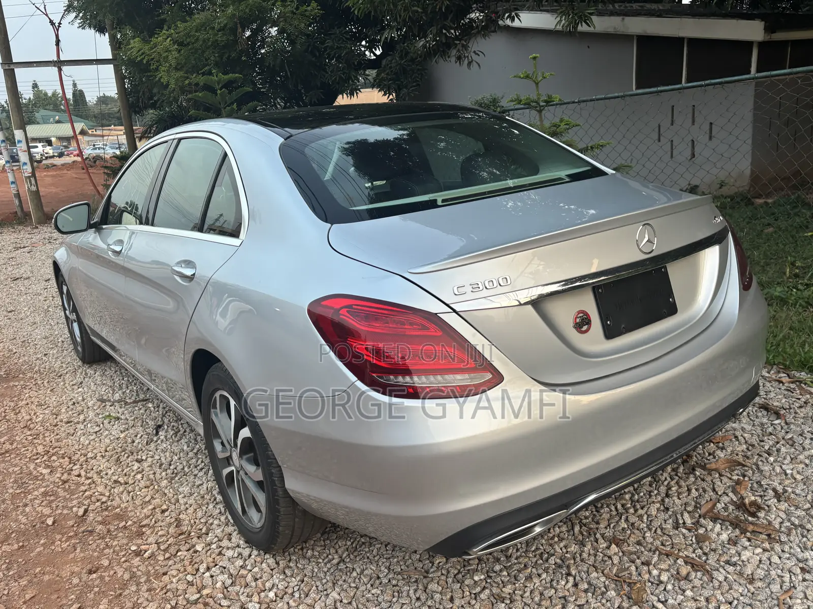 Mercedes-Benz C300 Sport 4Matic Sedan AWD (2.0L 4cyl 7A) 2017 Silver