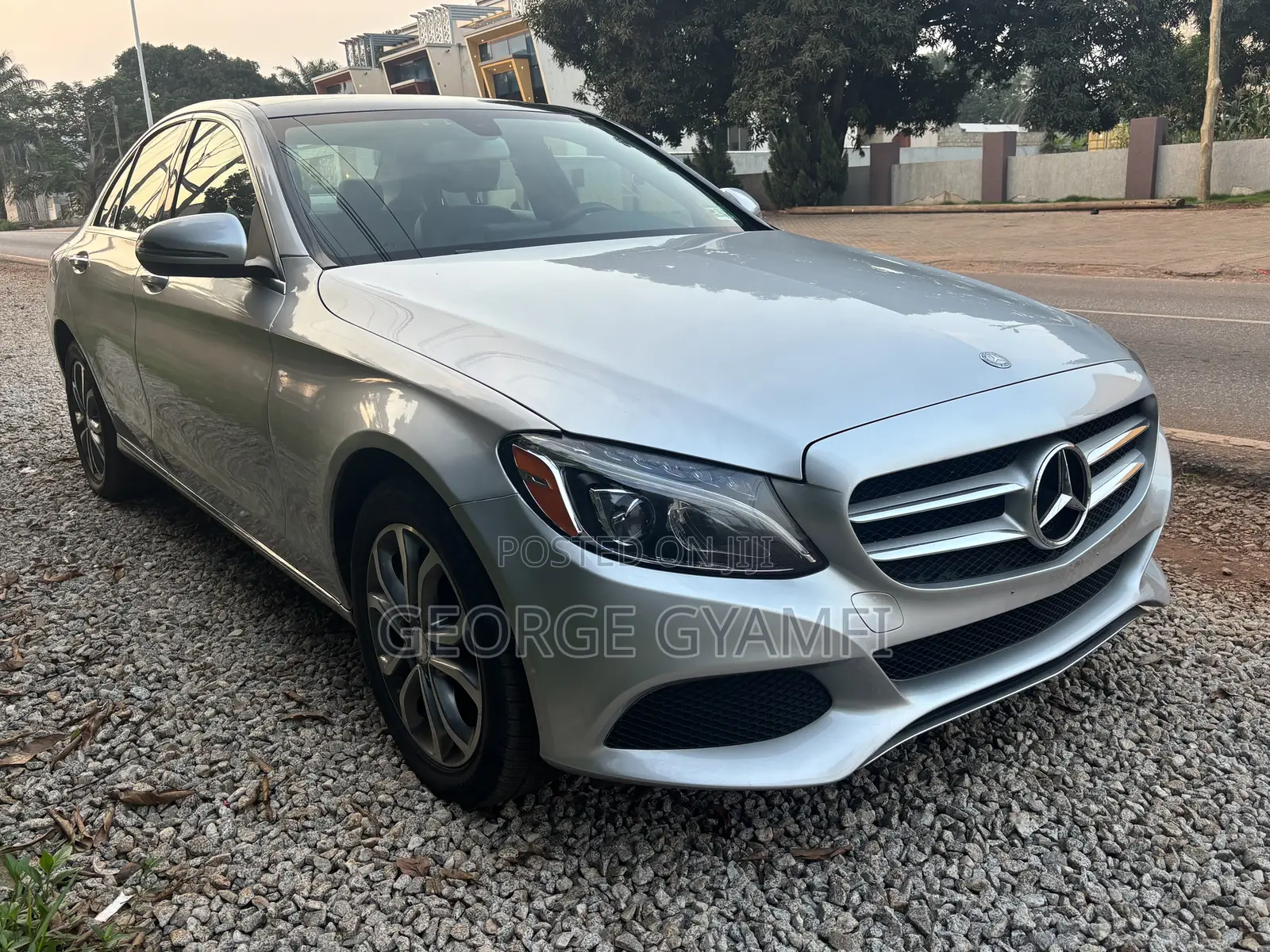 Mercedes-Benz C300 Sport 4Matic Sedan AWD (2.0L 4cyl 7A) 2017 Silver