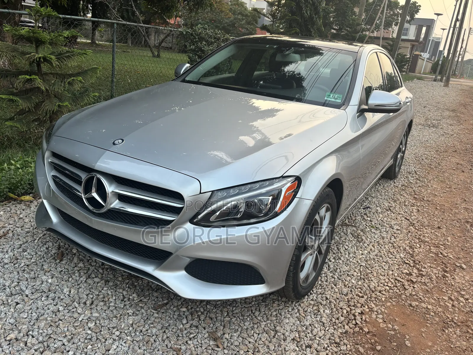 Mercedes-Benz C300 Sport 4Matic Sedan AWD (2.0L 4cyl 7A) 2017 Silver