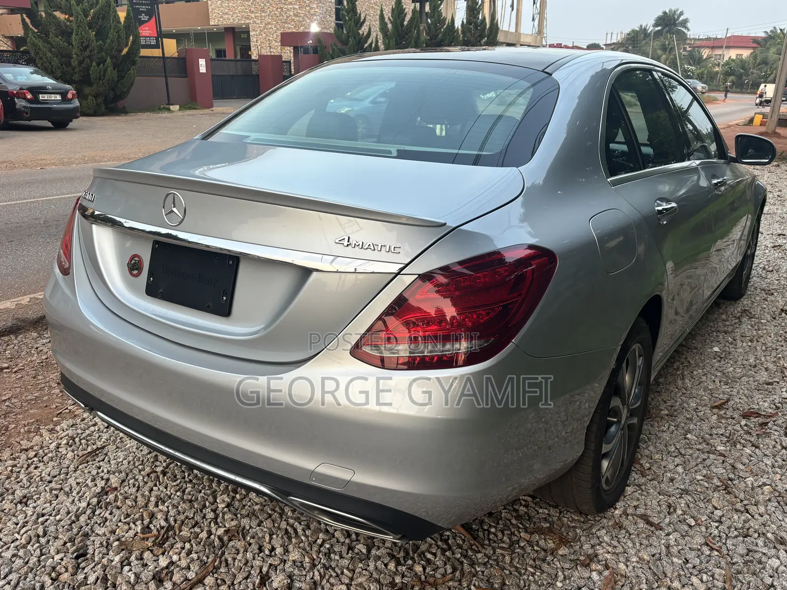 Mercedes-Benz C300 Sport 4Matic Sedan AWD (2.0L 4cyl 7A) 2017 Silver