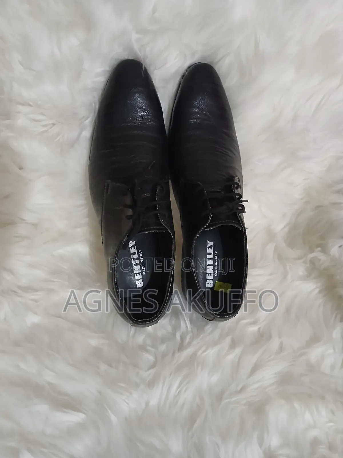 Black Quality Leather Shoe for Sale.