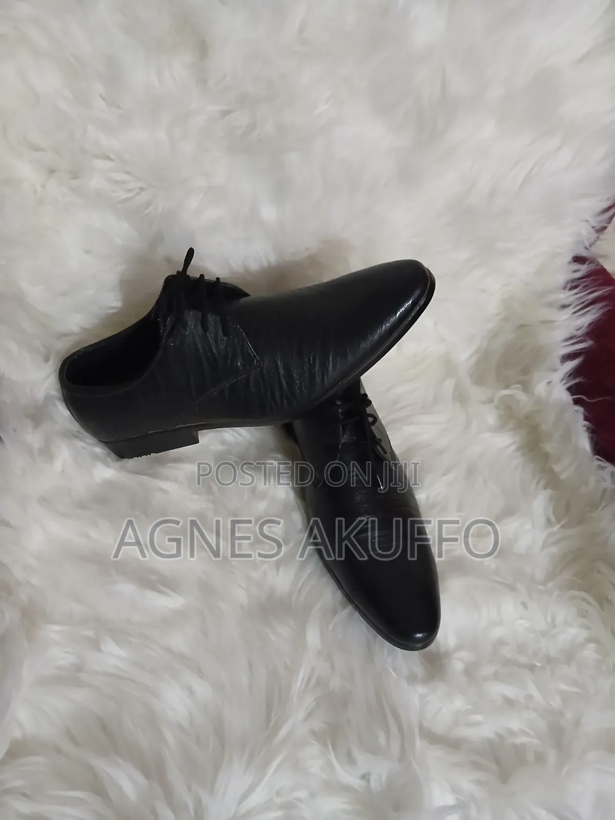 Black Quality Leather Shoe for Sale.