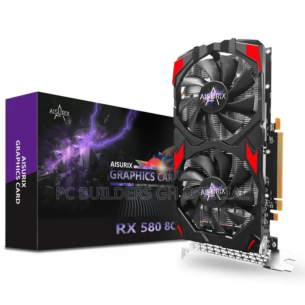 Aisurix AMD Radeon RX 580 8GB Graphics Card