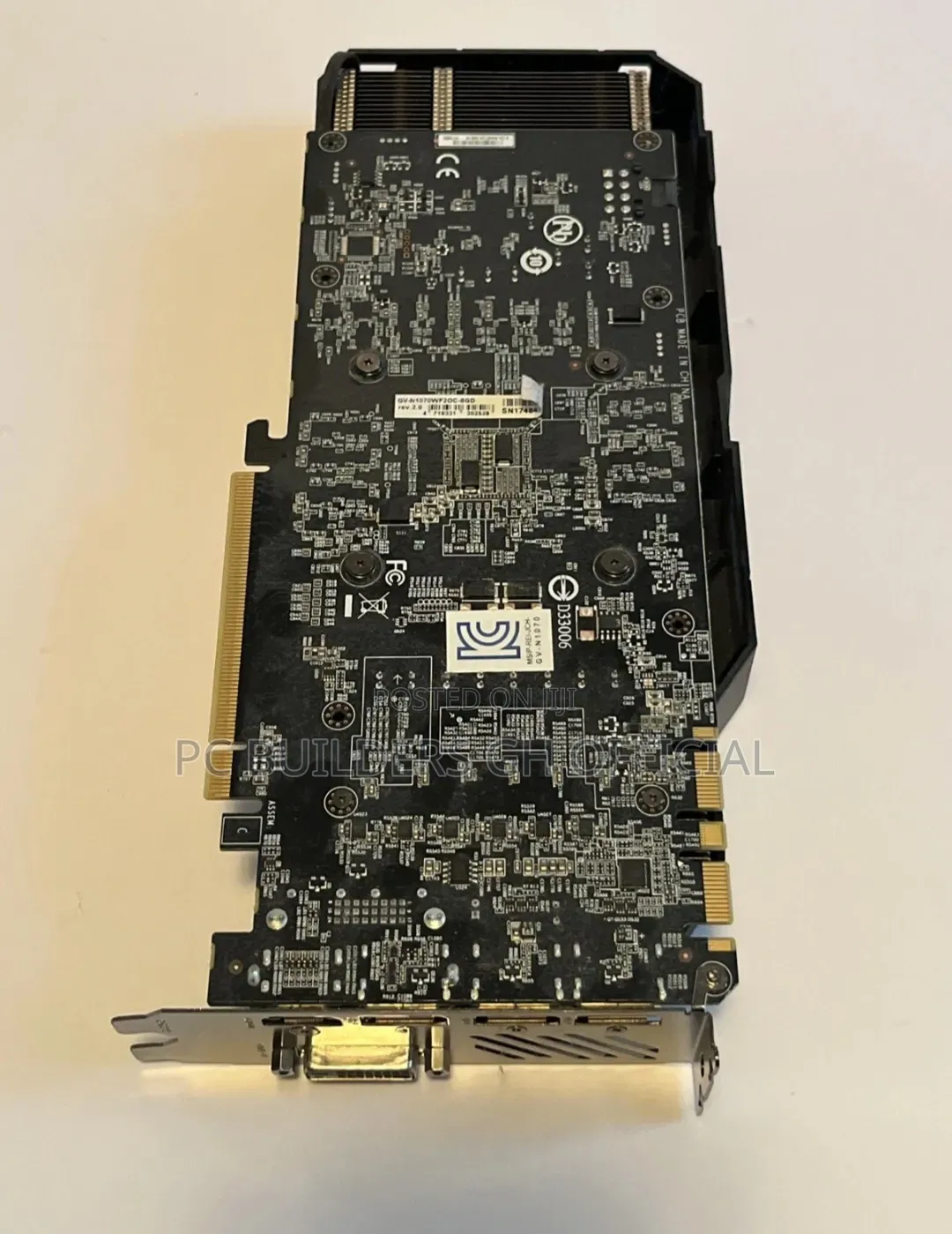 Gigabyte Geforce GTX 1070 Windforce Oc 8gb