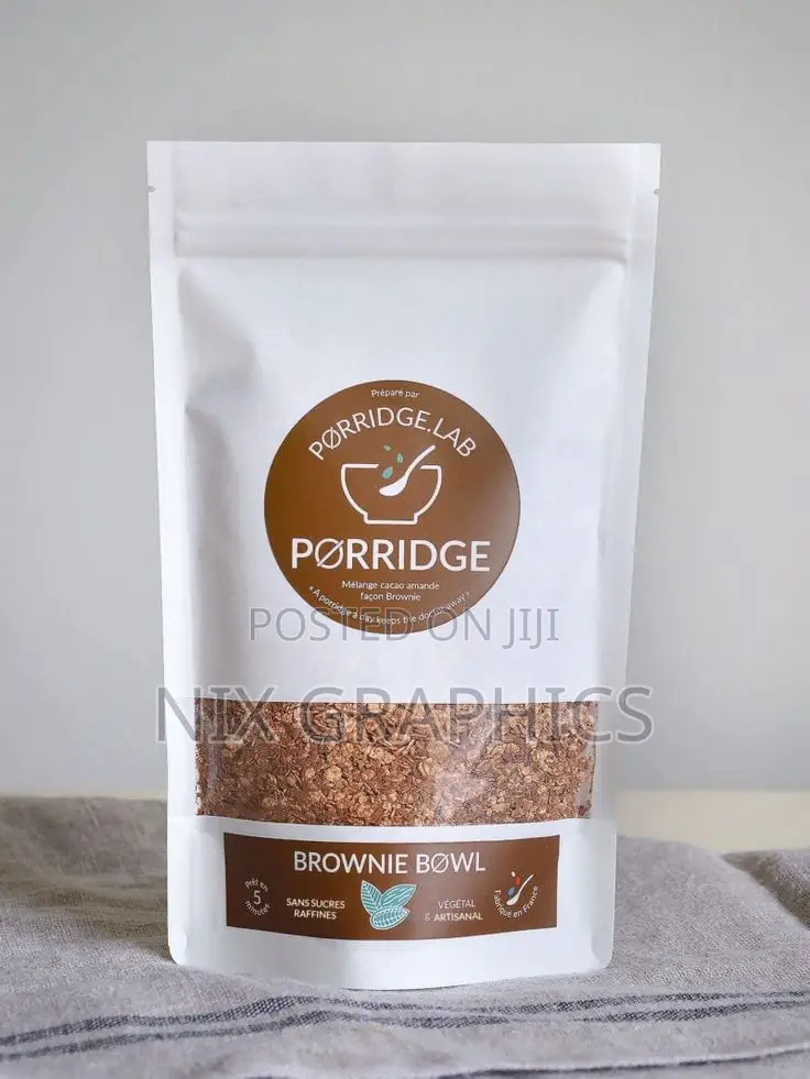 Pouch + Sticker Label Branding