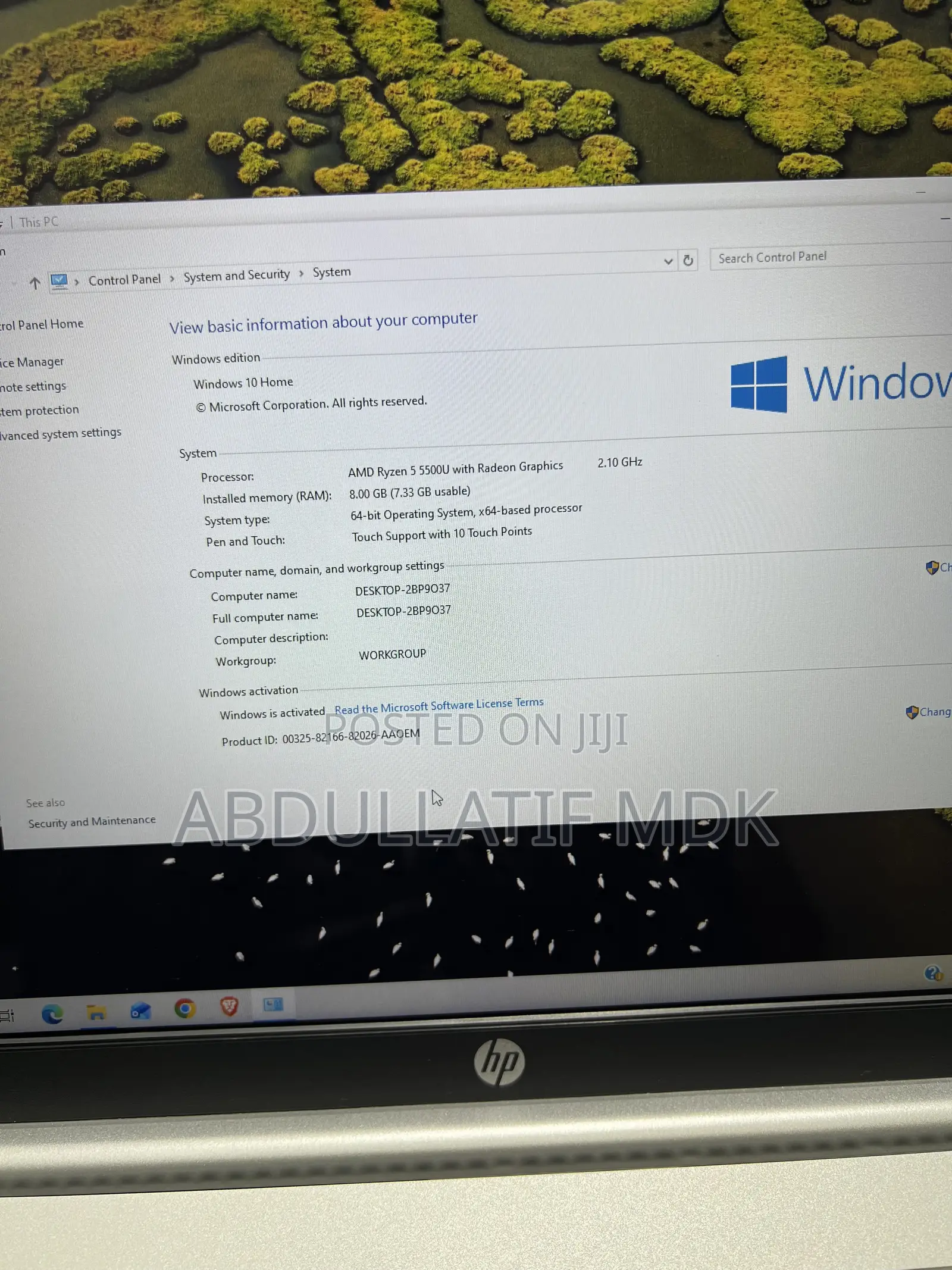 Laptop HP Pavilion 15 8GB AMD Ryzen 5 SSD 256GB