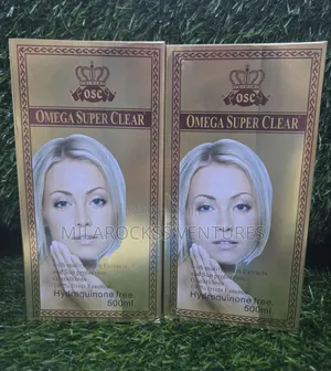 Omega Super Clear Fade Milk Body Lotion. 500ml.