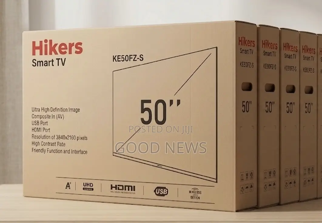 Hikers 50" Frameless Smart LED FHD TV